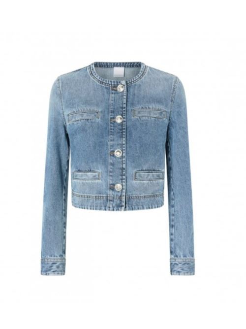 Cotton denim jacket Pinko | 104980-A2DW.PJD